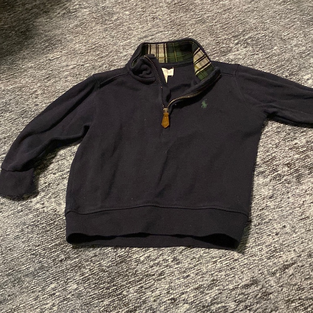 Ralph Lauren 12m quarter zip navy
